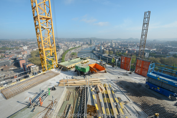 tour des finances à Liège